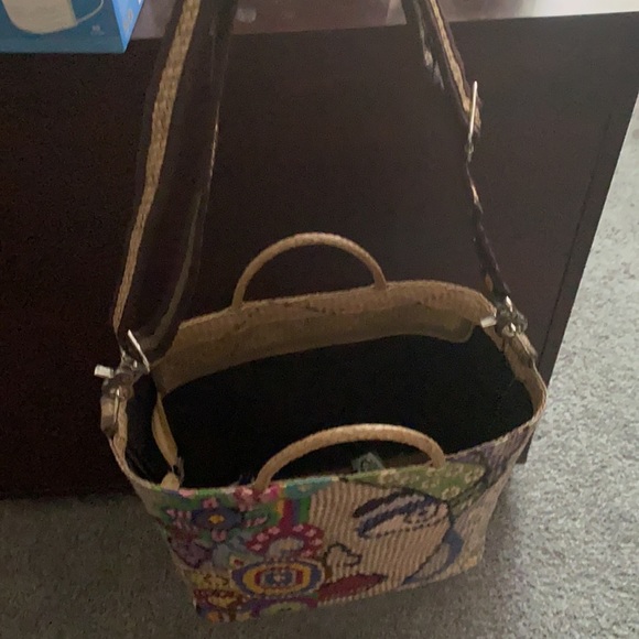 COPY - Handmade, handpainted woven bag - Picture 5 of 5